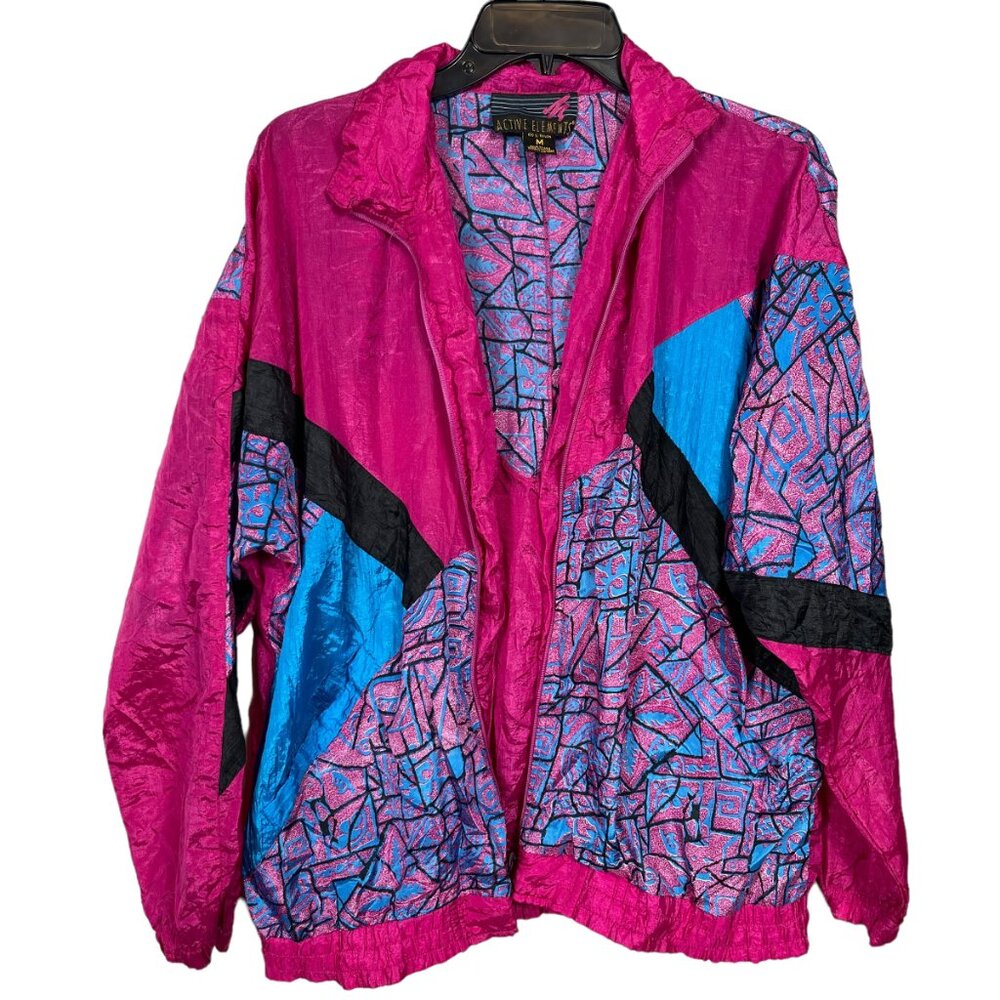 Active Elements Windbreaker Jacket Womens Medium … - image 4